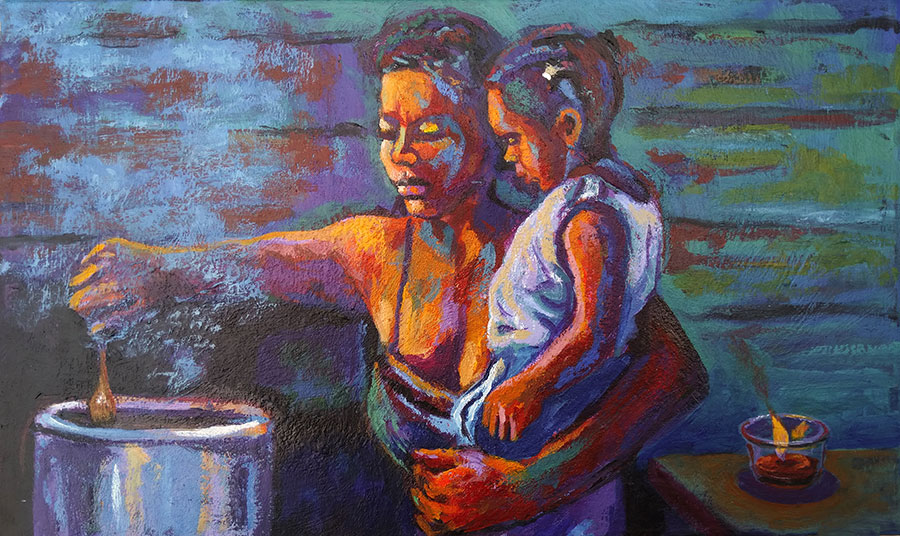 Pintura Acrílica.